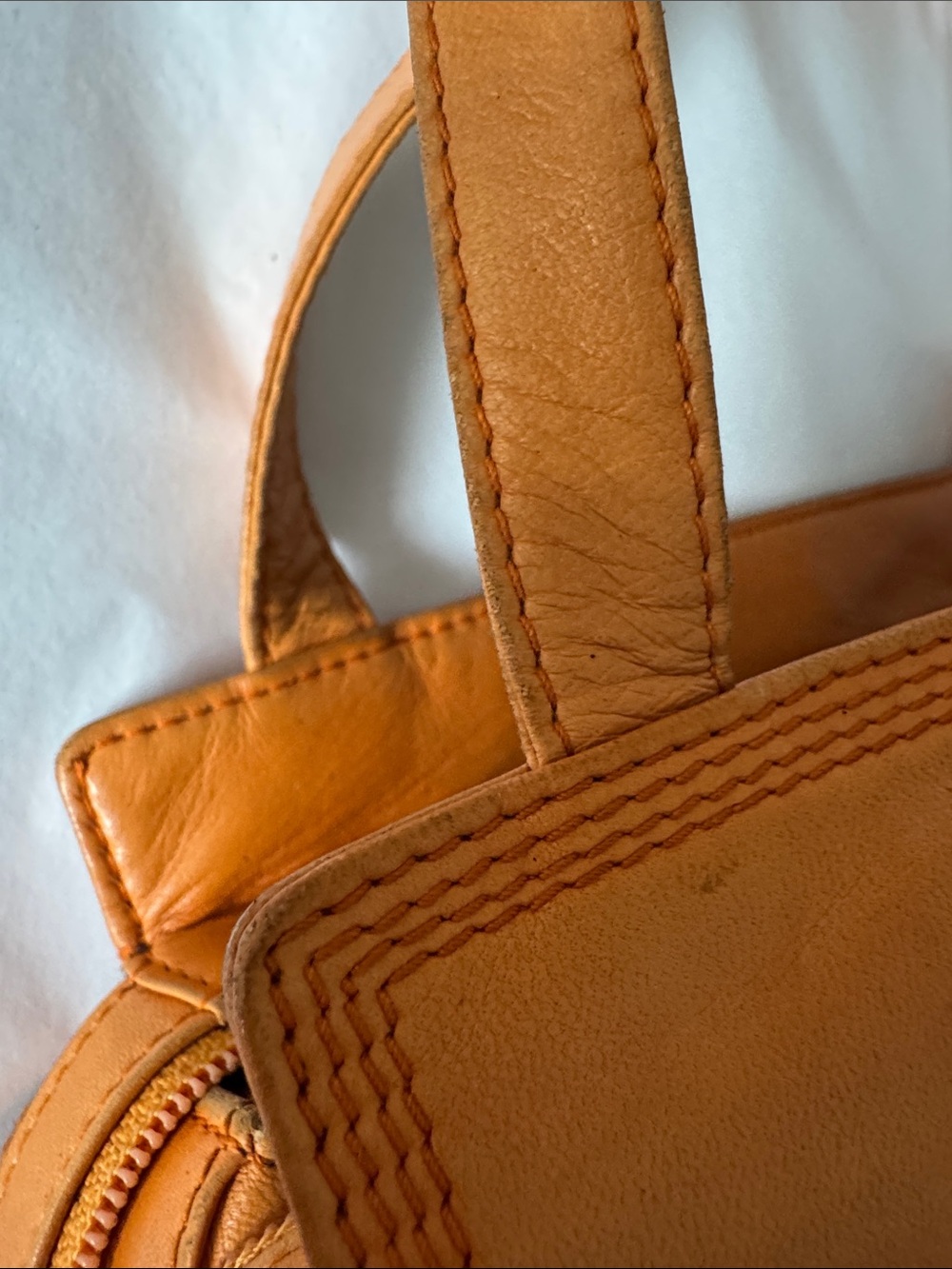Vintage Loewe Leather Shoulder Bag - Picture 8 of 16